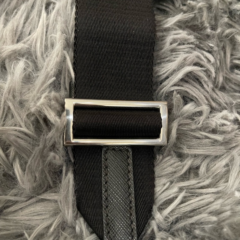 Prada尼龍三合一斜背包-10