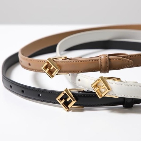 Fendi 淺棕仿舊腰帶（85）