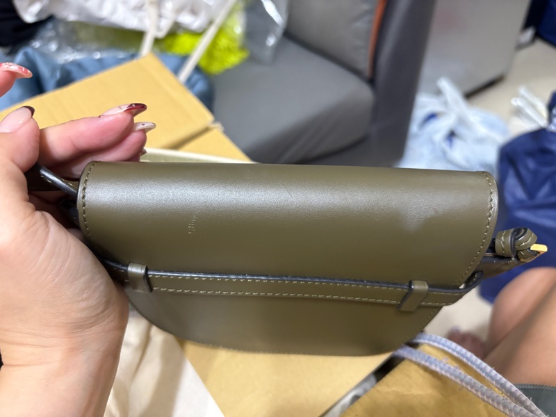 Loewe Mini Gate 迷你 橄欖綠-11