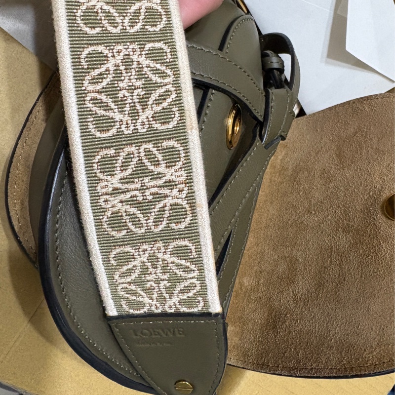 Loewe Mini Gate 迷你 橄欖綠-12