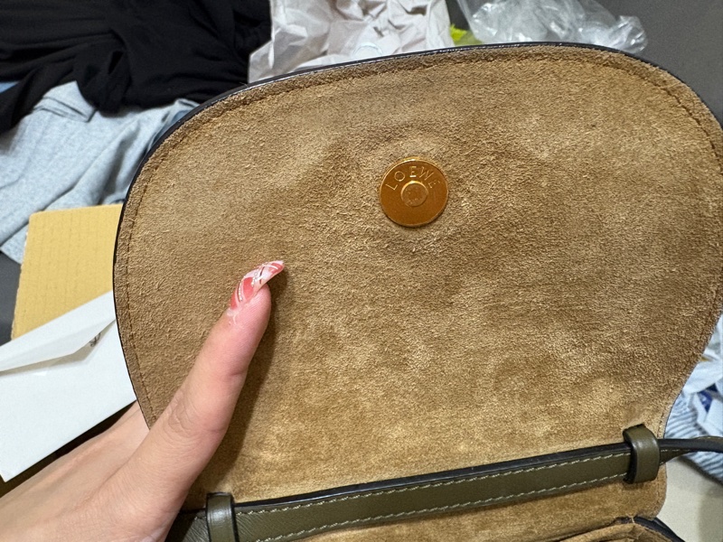 Loewe Mini Gate 迷你 橄欖綠-15