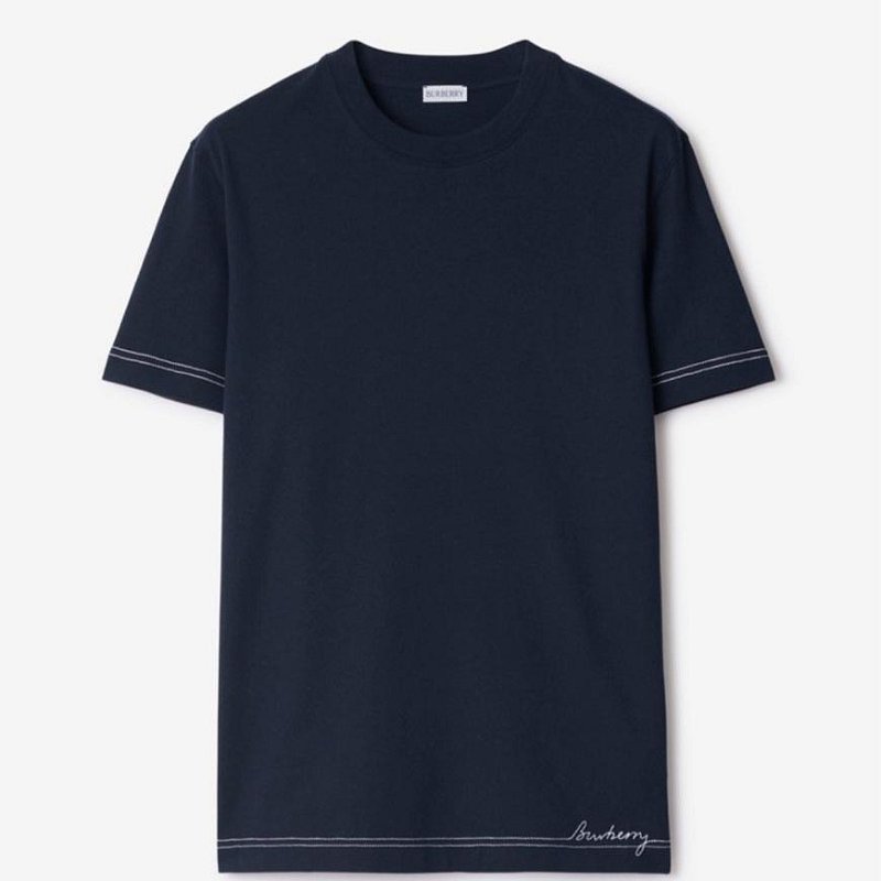 💎Han's house精品服飾💎 Burberry 刺繡 短 T T恤 短袖  現貨 XS ~ S 原價16100-1