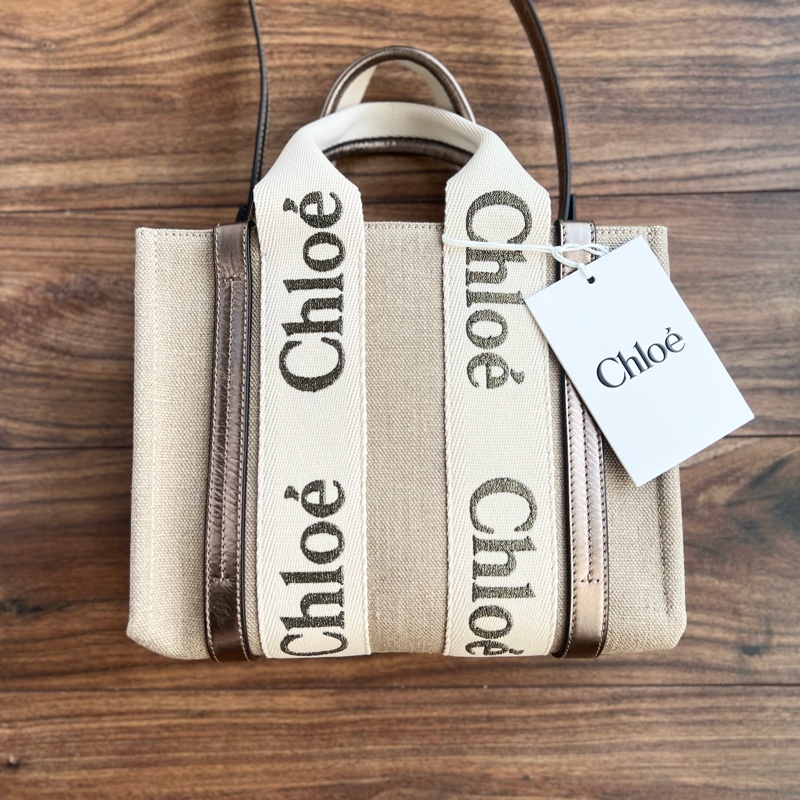 Chloe woody small Tote Bag (小號非mini)-3