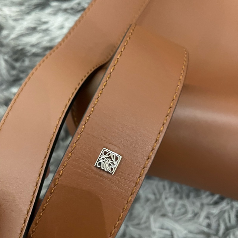 Loewe皮革斜背包-13