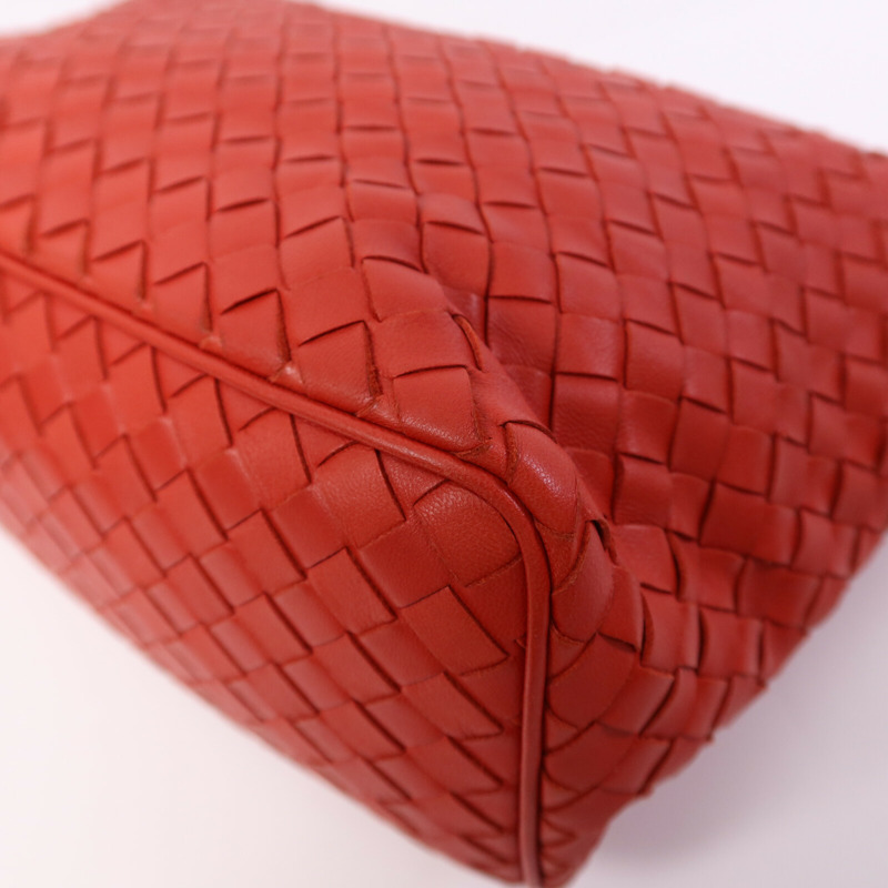 BOTTEGA VENETA 羊皮皮革Intrecciato手挽袋-11
