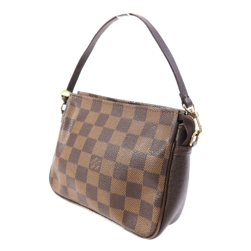 LOUIS VUITTON Damier Trousse Makeup Accessory Pouch金扣手挽袋-2