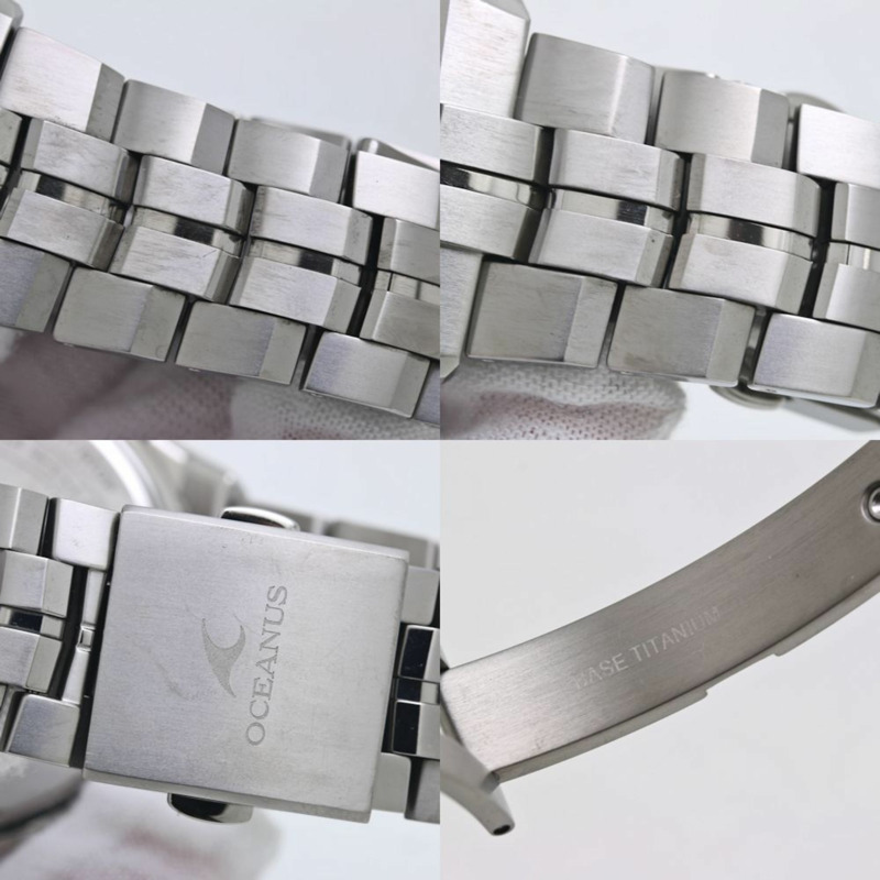 卡西歐 (CASIO) Oceanus Manta 太陽能電波腕錶 OCW-S5000E-1AJF 男士鈦金屬腕錶 40203-7