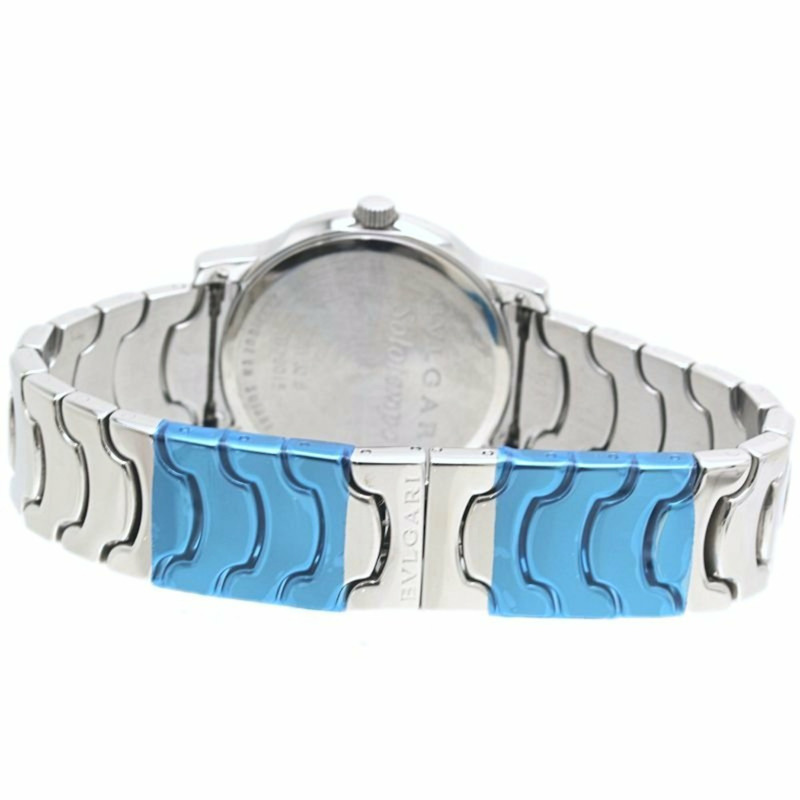 寶格麗 Solotempo ST35BSSD ST35S 男士腕錶（附錶冠）（後期款）SS 40204-2