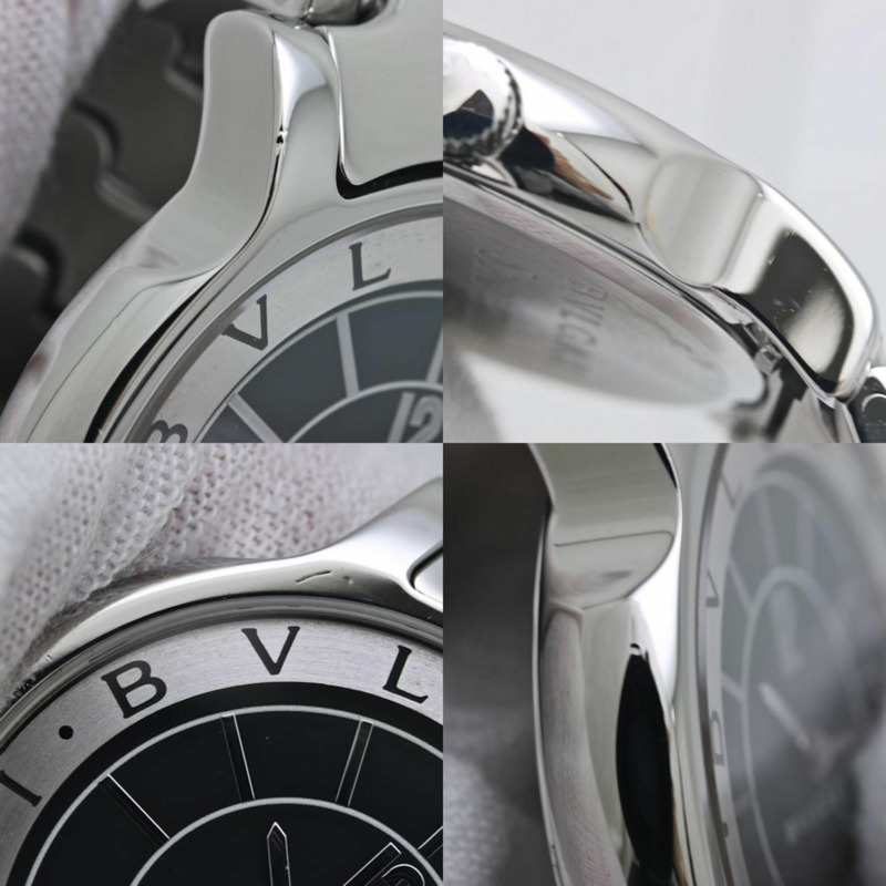 寶格麗 Solotempo ST35BSSD ST35S 男士腕錶（附錶冠）（後期款）SS 40204-5