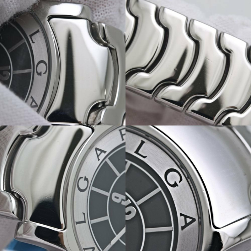 寶格麗 Solotempo ST35BSSD ST35S 男士腕錶（附錶冠）（後期款）SS 40204-6