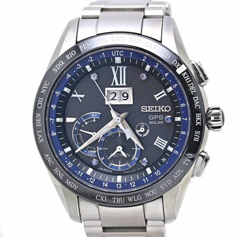 精工 Astron SBXB145 8X42-0AA0‐3，限量版 1500 枚，大日曆，太陽能男士腕錶，鈦金屬和陶瓷錶殼，40201