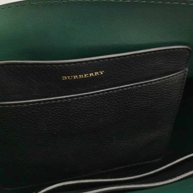 Burberry The Belt 小號牛皮純色字母Logo腰帶裝飾斜挎包單肩包-7