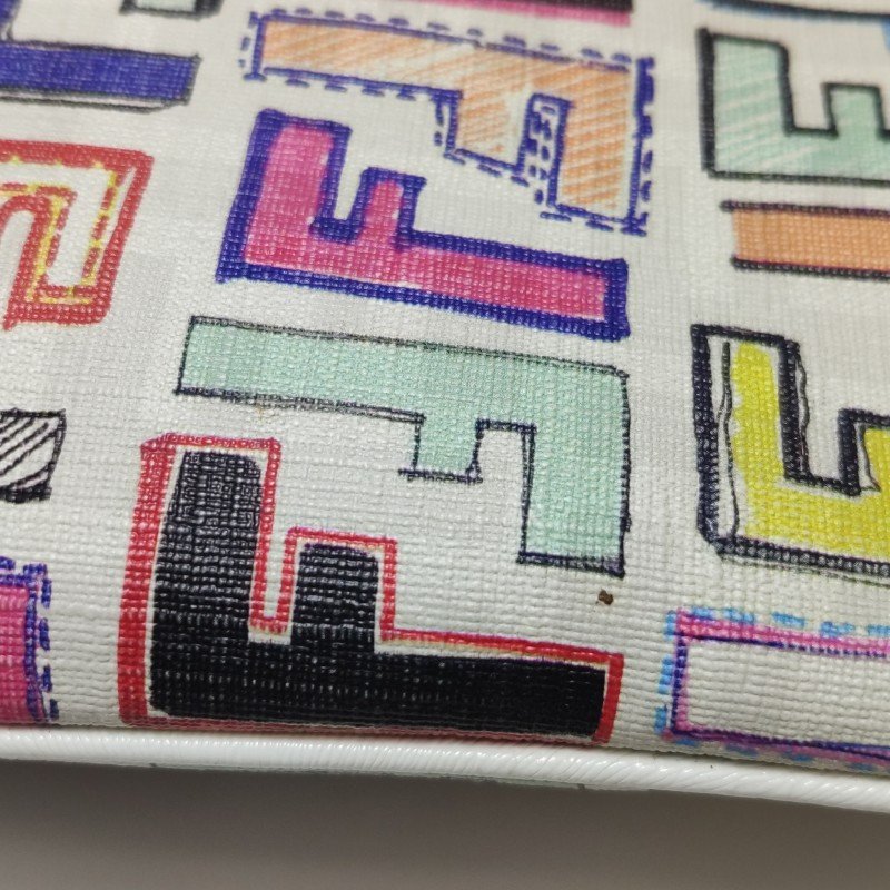 Fendi牛皮雙F老花斜挎包單肩包-9