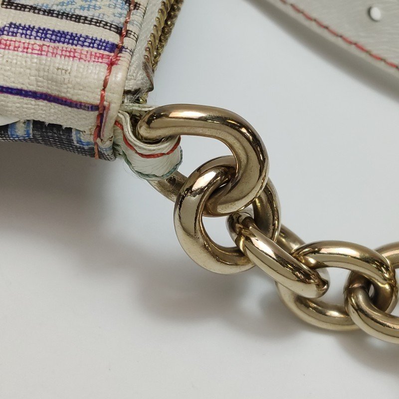 Fendi牛皮雙F老花斜挎包單肩包-14