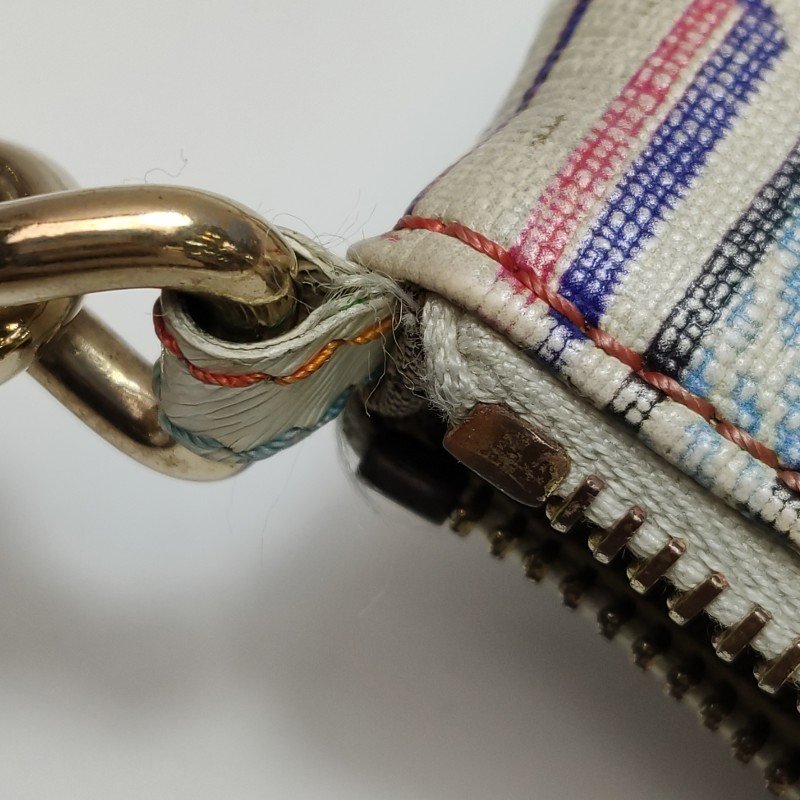 Fendi牛皮雙F老花斜挎包單肩包-15