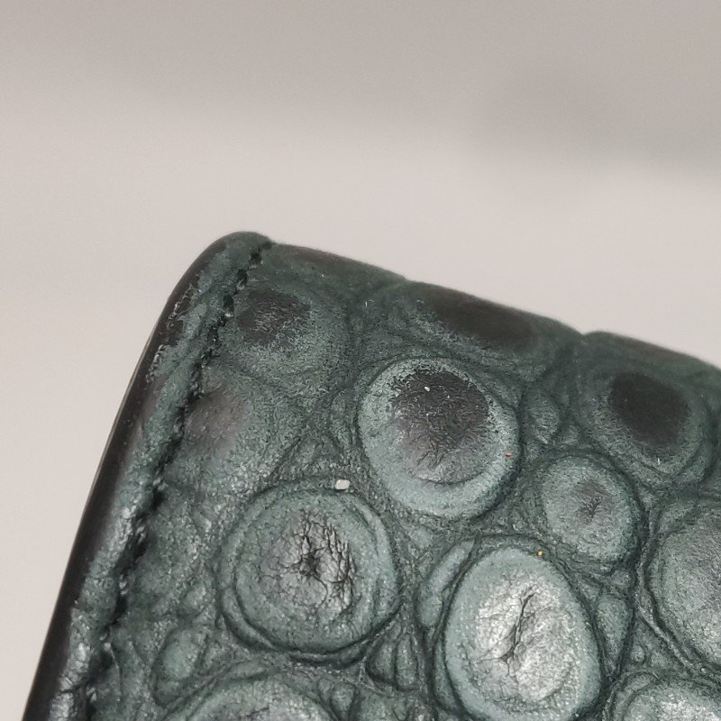 Saint Laurent SacdeJour小號牛皮純色鱷魚壓紋字母徽標風琴包斜挎包單肩包-12