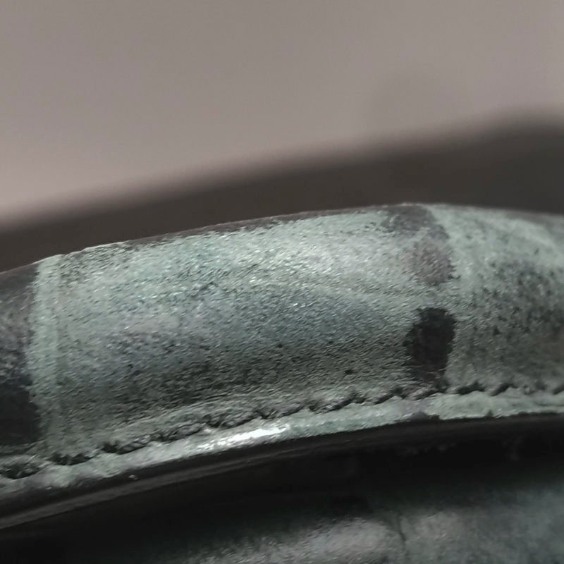 Saint Laurent SacdeJour小號牛皮純色鱷魚壓紋字母徽標風琴包斜挎包單肩包-15