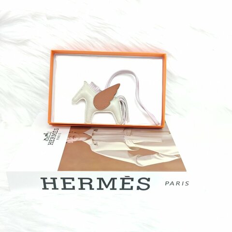 Hermes 愛馬仕 RODEO PM 小馬吊飾 小號 U刻