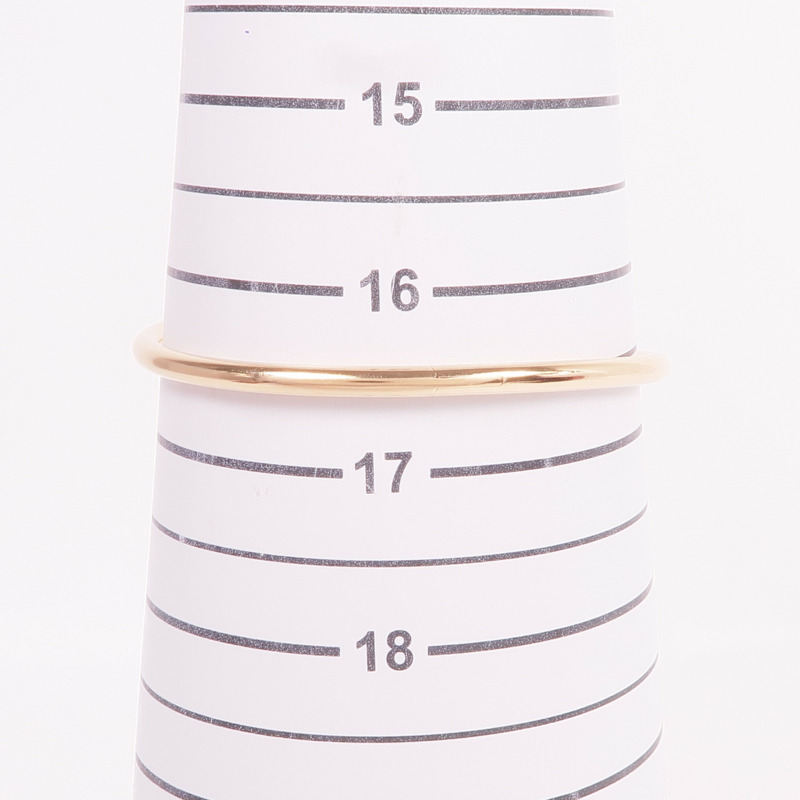 CARTIER 18K玫瑰金Juste Un Clou鑽石手鐲Cartier#17-8