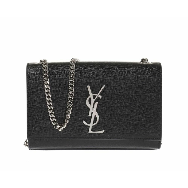 SAINT LAURENT Saint Laurent 小號 Kate 皮革肩背包-9