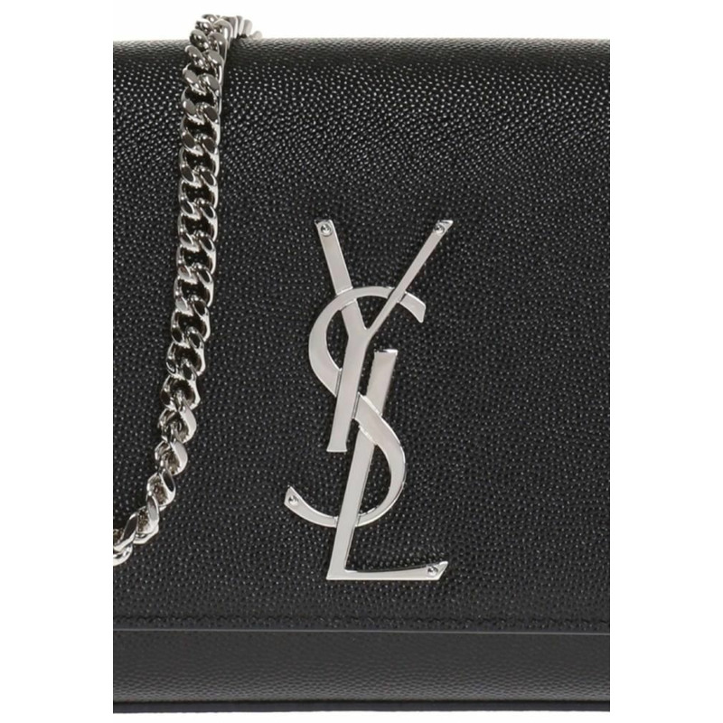 SAINT LAURENT Saint Laurent 小號 Kate 皮革肩背包-14