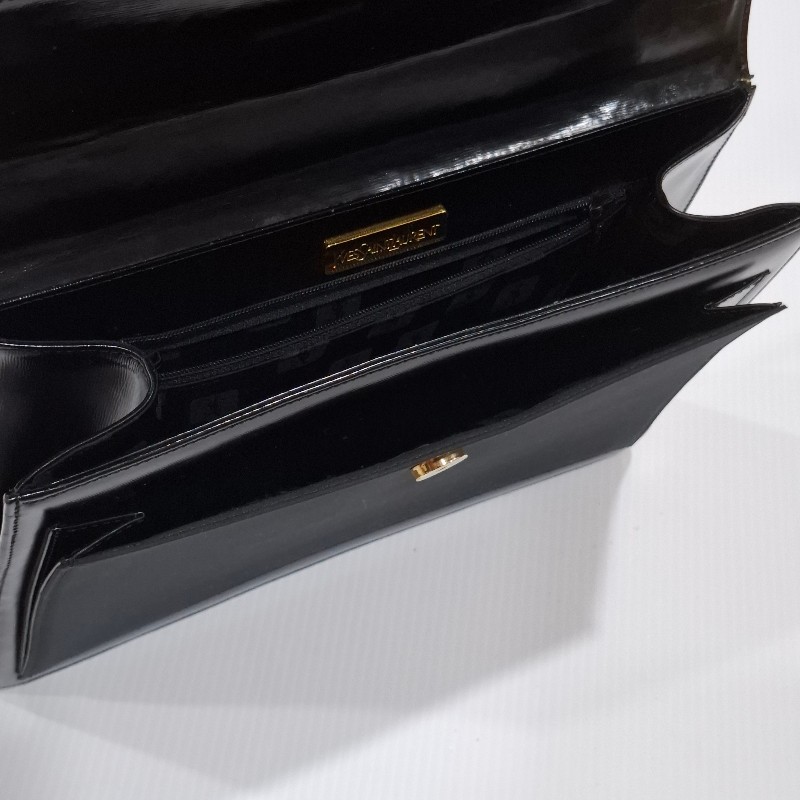 古董包 YSL 手提凱莉包-5