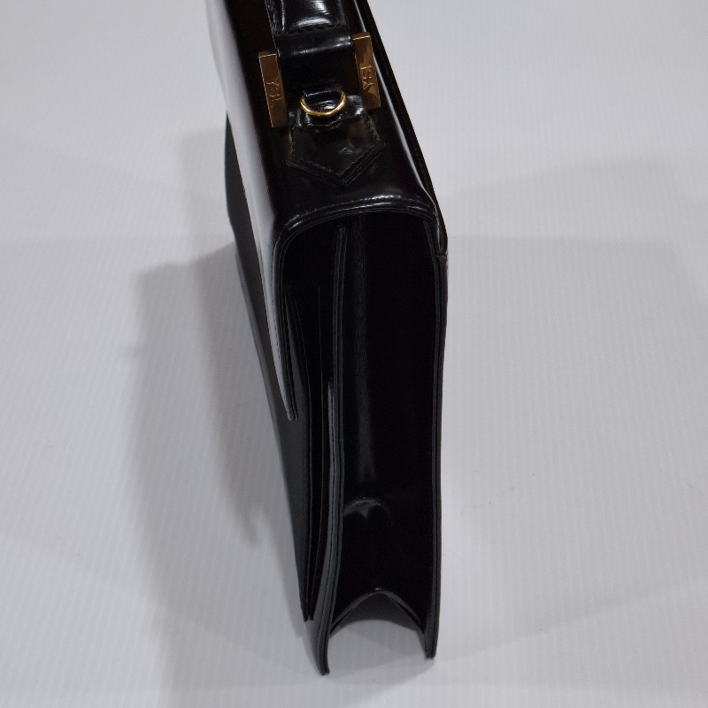古董包 YSL 手提凱莉包-6