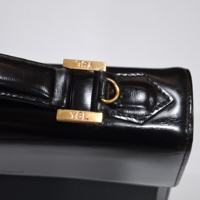 古董包 YSL 手提凱莉包-7