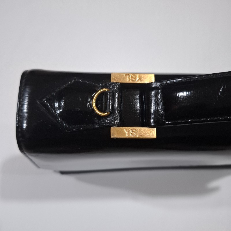 古董包 YSL 手提凱莉包-14
