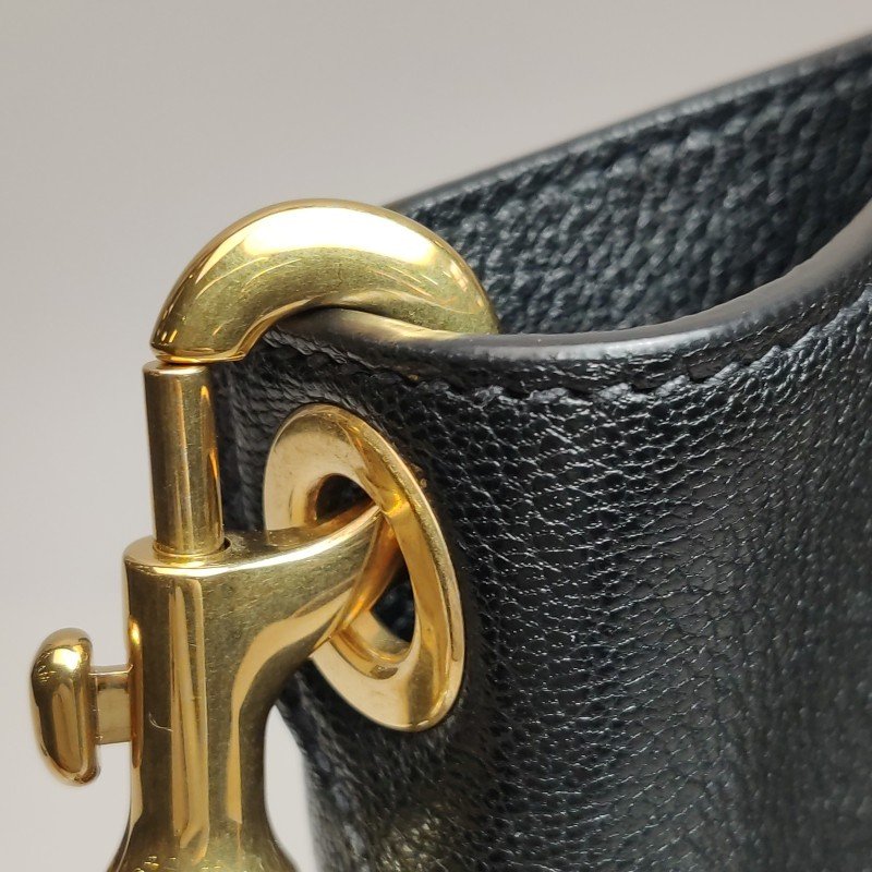 Miu Miu羊皮拼色字母Logo拉鏈斜挎包單肩包-11