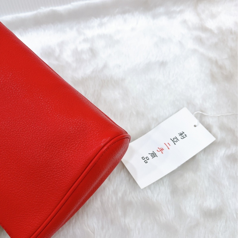 莉亞精品♡MJ 紅斜背包 二手-7