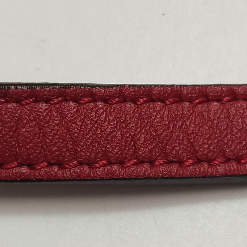 Gucci 牛皮純色雙G logo壓紋斜挎包單肩包-14