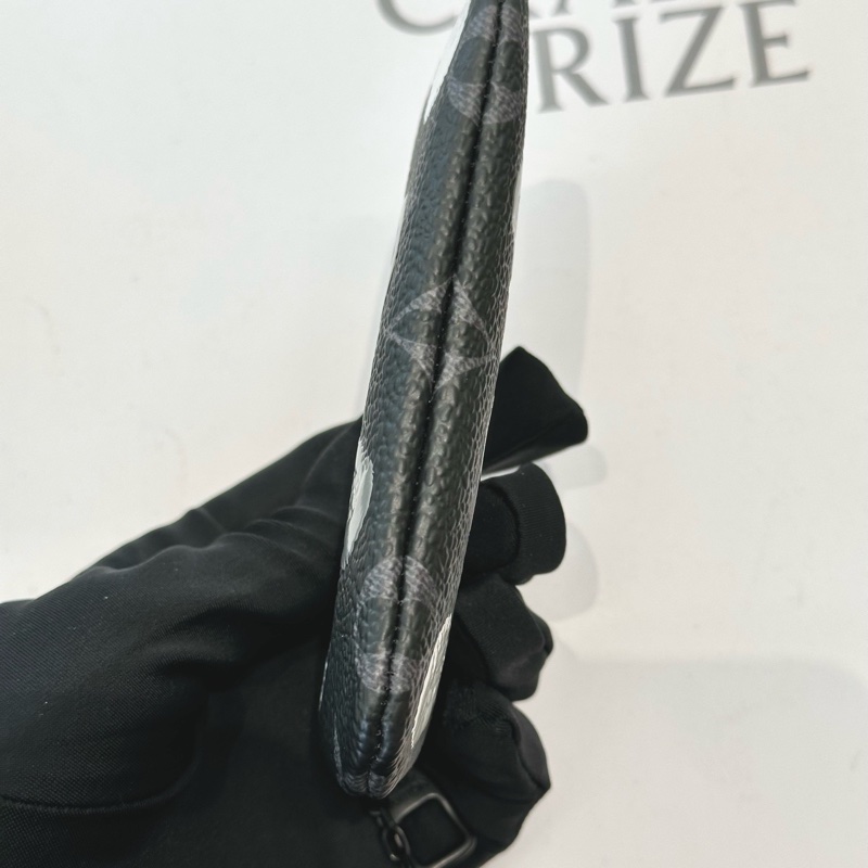 LV 草間彌生聯名黑白波點 黑武士零錢包 Yayoi Kusama限量款-3