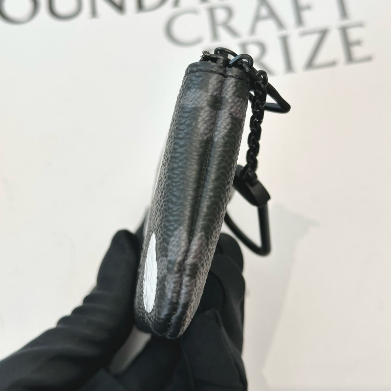 LV 草間彌生聯名黑白波點 黑武士零錢包 Yayoi Kusama限量款-4