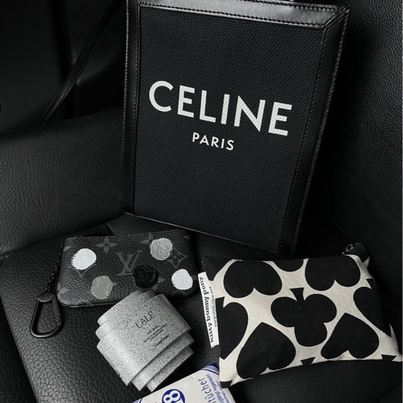 LV 草間彌生聯名黑白波點 黑武士零錢包 Yayoi Kusama限量款-6