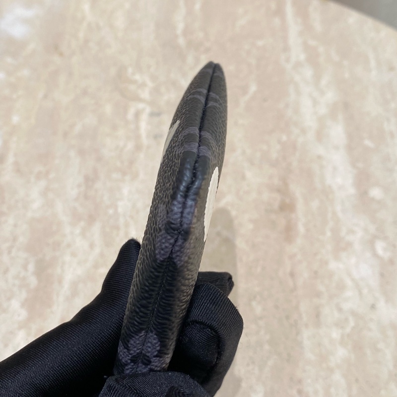 LV 草間彌生聯名黑白波點 黑武士零錢包 Yayoi Kusama限量款-13