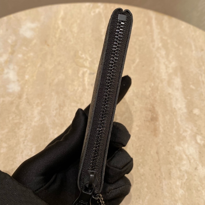 LV 草間彌生聯名黑白波點 黑武士零錢包 Yayoi Kusama限量款-14