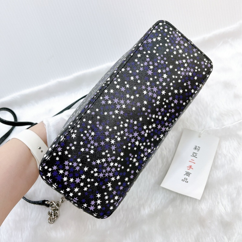 莉亞精品♡MK 紫星貝殼包 二手-5