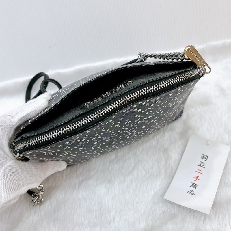 莉亞精品♡MK 紫星貝殼包 二手-6