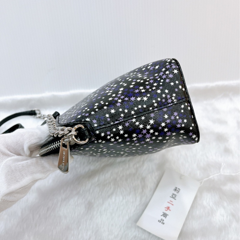 莉亞精品♡MK 紫星貝殼包 二手-8