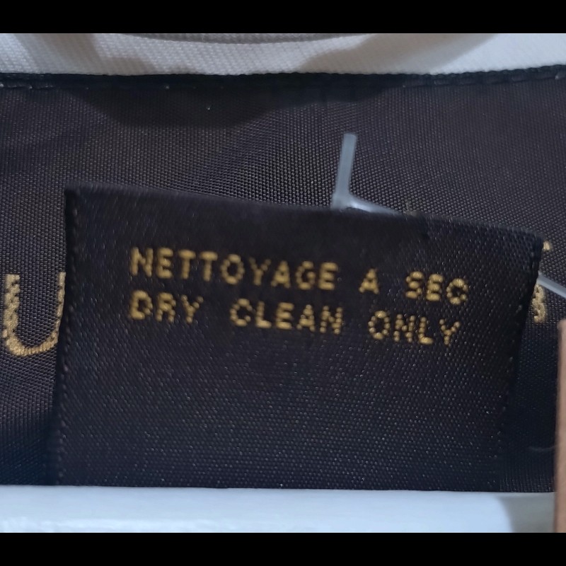 LV 米白短風衣外套-16