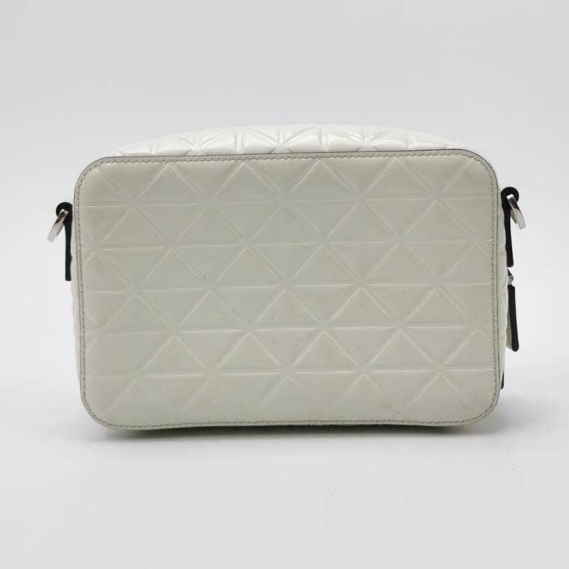 Prada Brique牛皮字母Logo子母包斜挎包單肩包-5