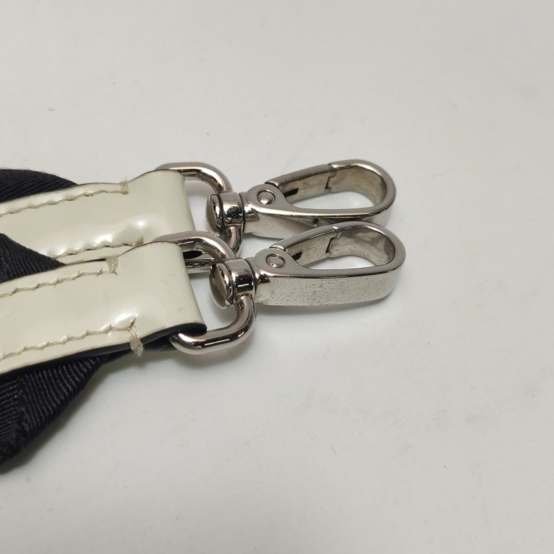 Prada Brique牛皮字母Logo子母包斜挎包單肩包-14