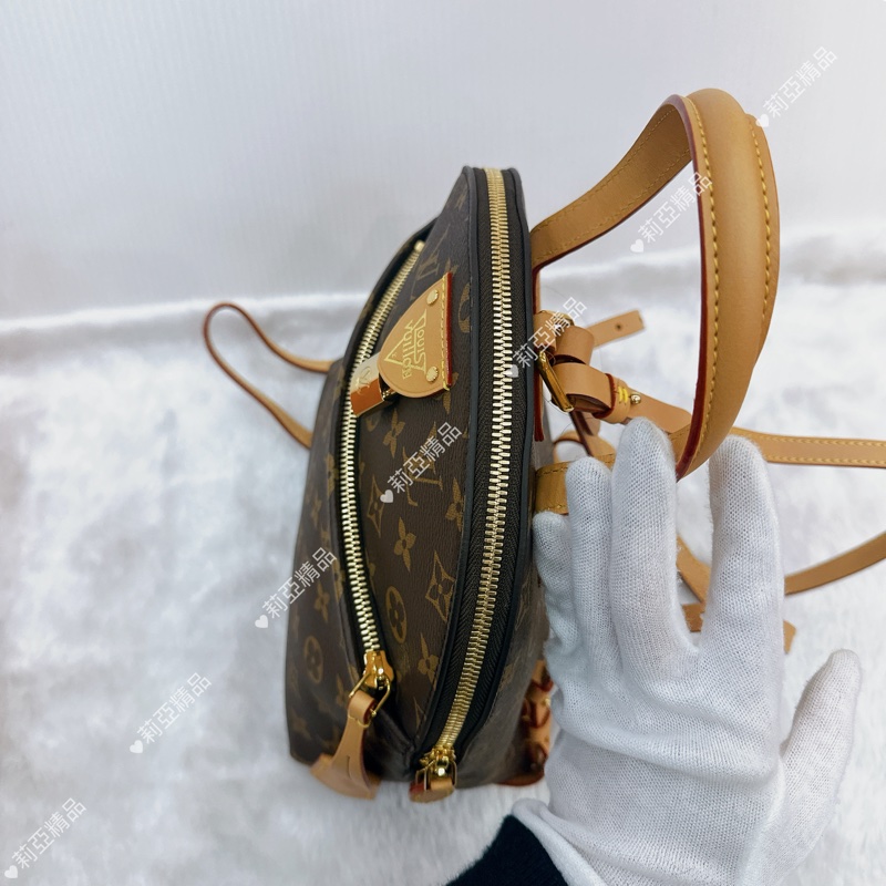 莉亞精品♡ LV Moon老花後背包 二手美包-6