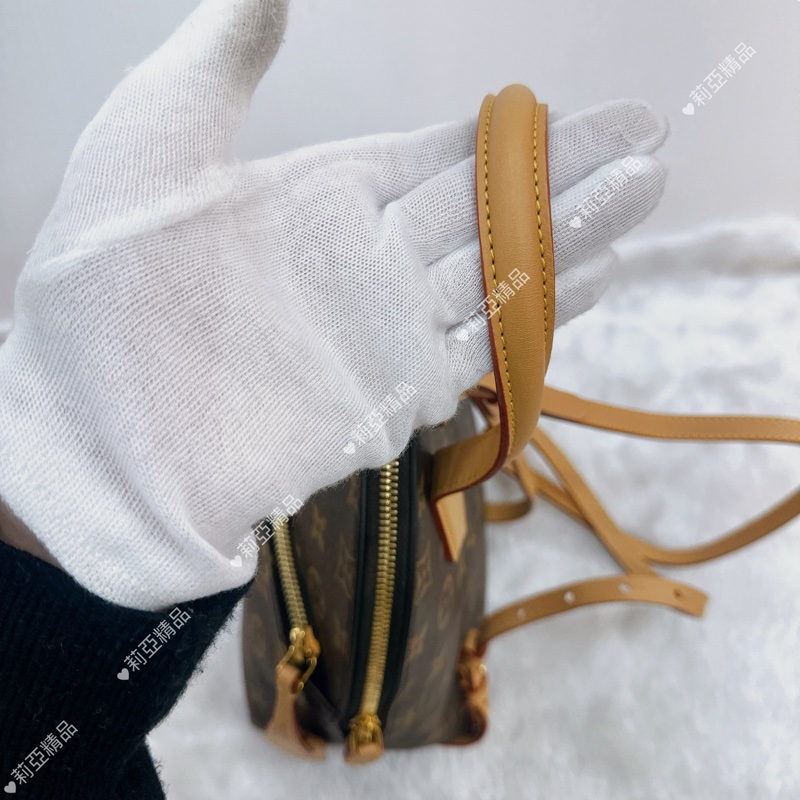 莉亞精品♡ LV Moon老花後背包 二手美包-7