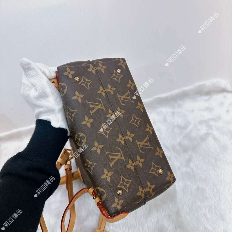 莉亞精品♡ LV Moon老花後背包 二手美包-8