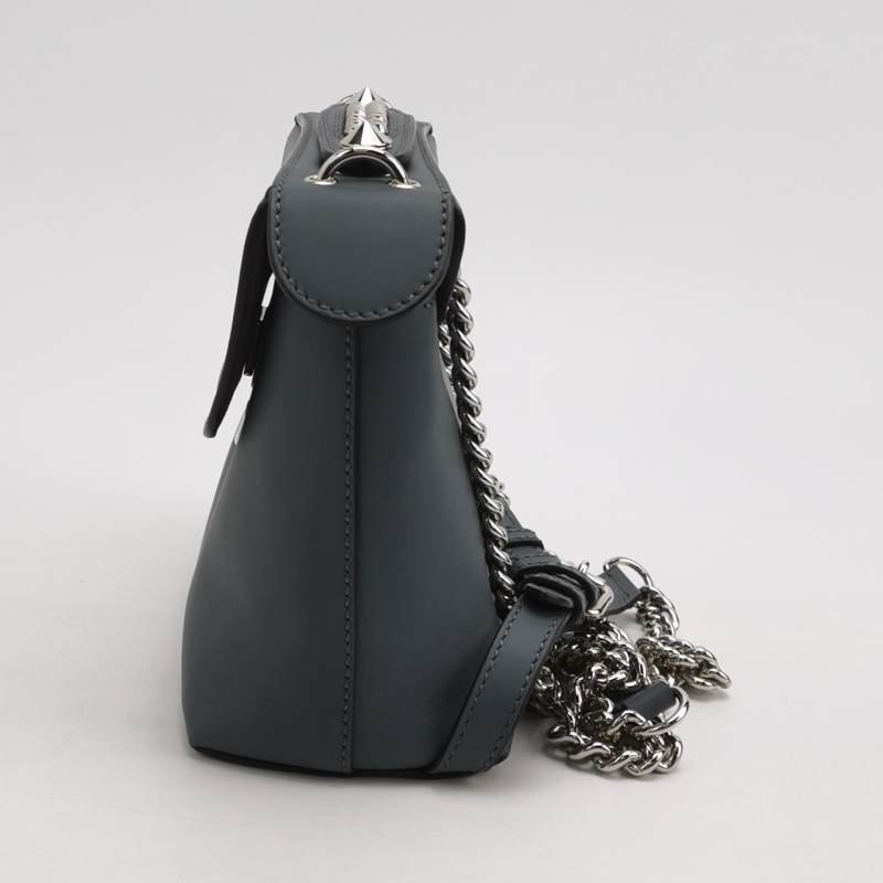 Fendi BackTo School牛皮字母Logo鍍鈀飾釘雙肩包-2