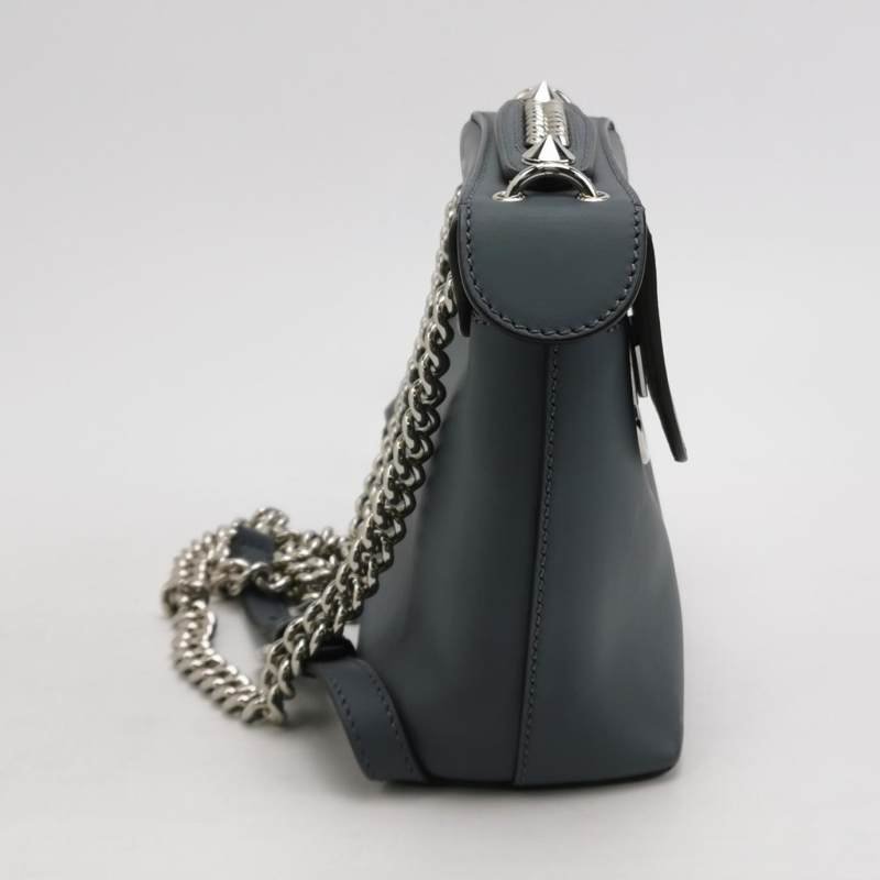 Fendi BackTo School牛皮字母Logo鍍鈀飾釘雙肩包-3