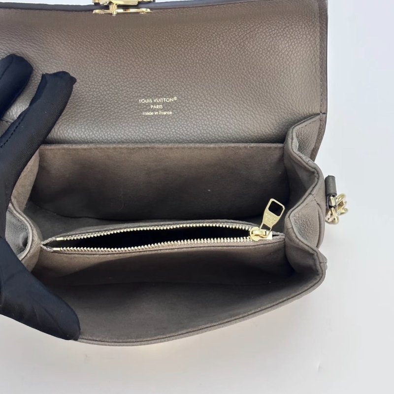 LV POCHETTE大象灰金扣mini郵差包芯片款21.5*13.5*6 98新配件盒子塵袋-4