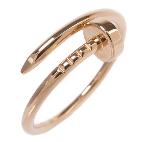 CARTIER 18K玫瑰金Juste Un Clou Ring戒指Cartier#58/US#8.5